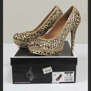 Baby Phat Chance Leopard Pump Size 7.5 New in Box!